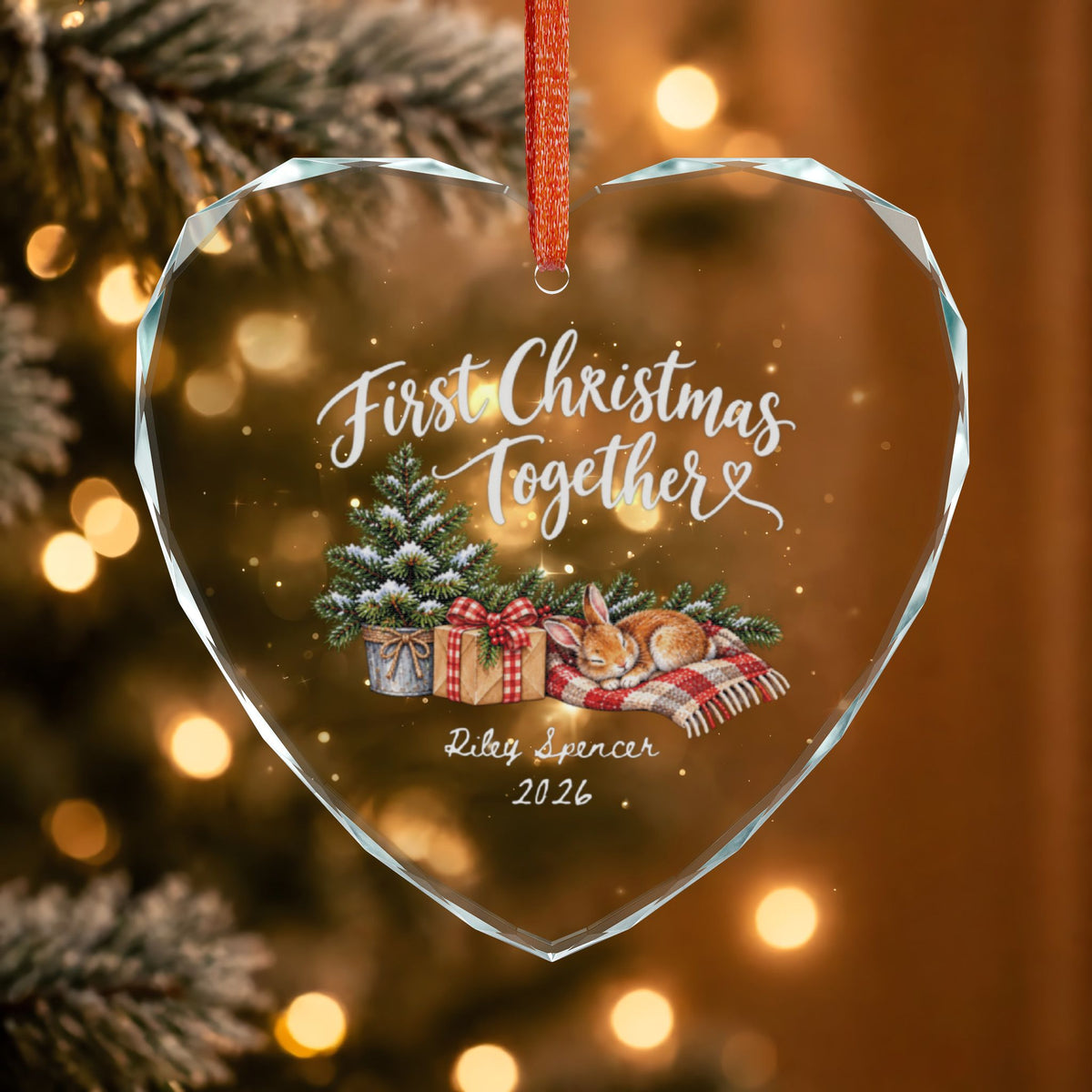 Signature Crystal Christmas Ornament
