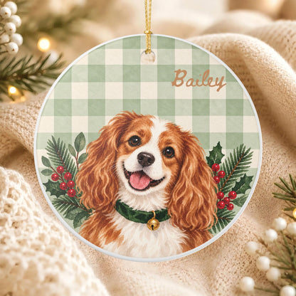 Copy of Personalized Pet Christmas Ceramic Ornament Dog & Cat Keepsake