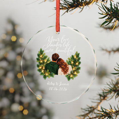 Signature Crystal Christmas Ornament