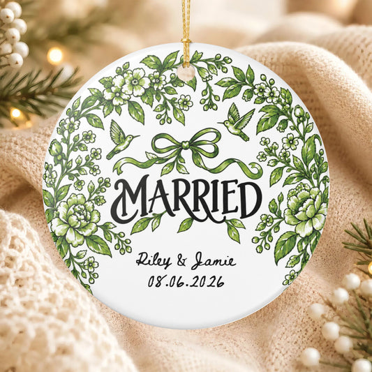 Heritage Single-Sided Ceramic Ornament