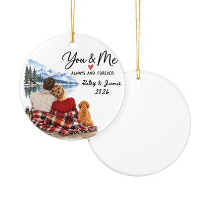 Heritage Single-Sided Ceramic Ornament