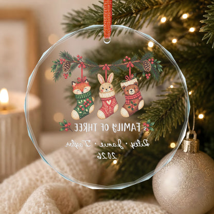Signature Crystal Christmas Ornament