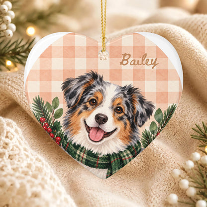 Copy of Personalized Pet Christmas Ceramic Ornament Dog & Cat Keepsake