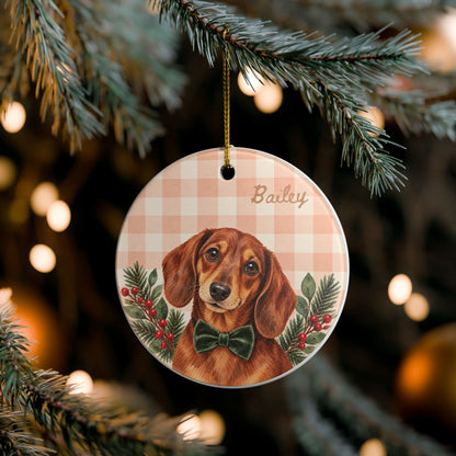 Copy of Personalized Pet Christmas Ceramic Ornament Dog & Cat Keepsake