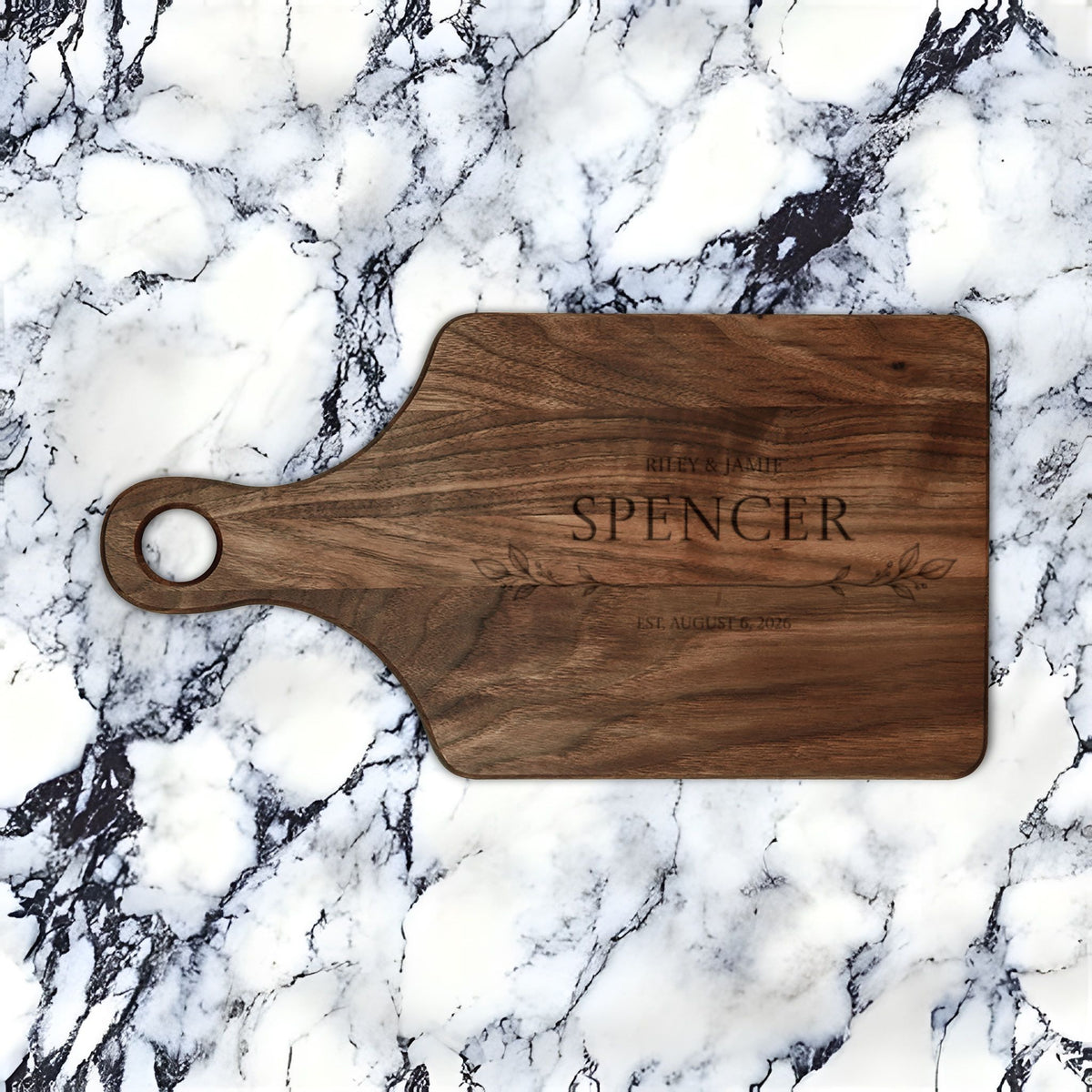 Atelier Engraved Personalized Wooden Cutting Board