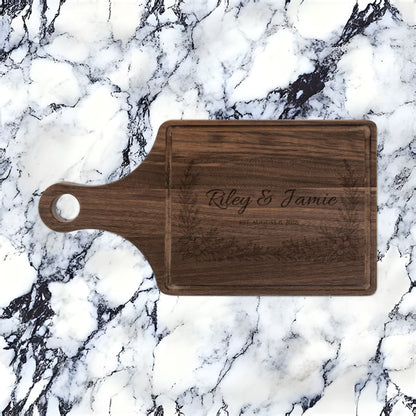 Atelier Engraved Personalized Wooden Cutting Board
