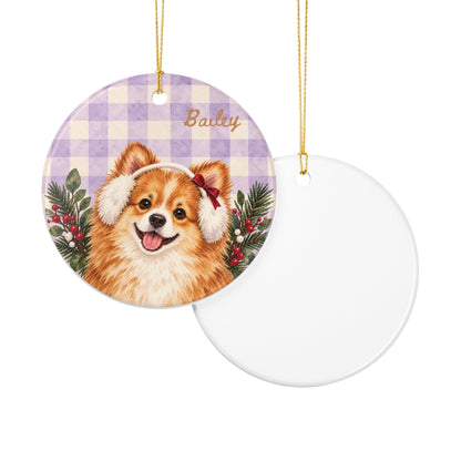 Copy of Personalized Pet Christmas Ceramic Ornament Dog & Cat Keepsake