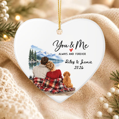 Heritage Single-Sided Ceramic Ornament