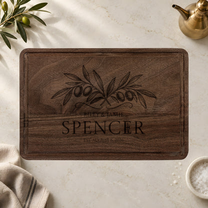 Atelier Engraved Personalized Wooden Cutting Board