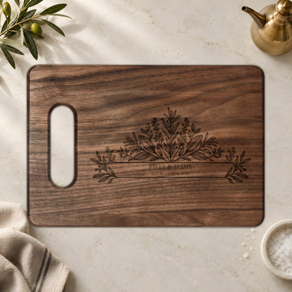 Atelier Engraved Personalized Wooden Cutting Board