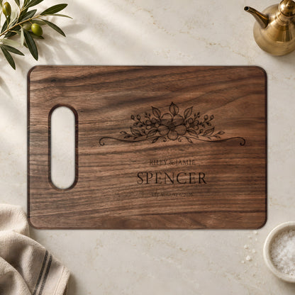 Atelier Engraved Personalized Wooden Cutting Board