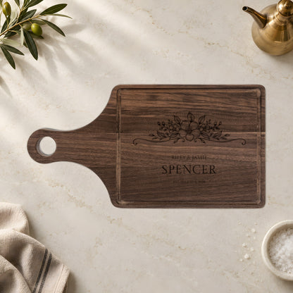 Atelier Engraved Personalized Wooden Cutting Board