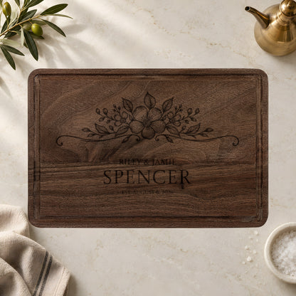 Atelier Engraved Personalized Wooden Cutting Board