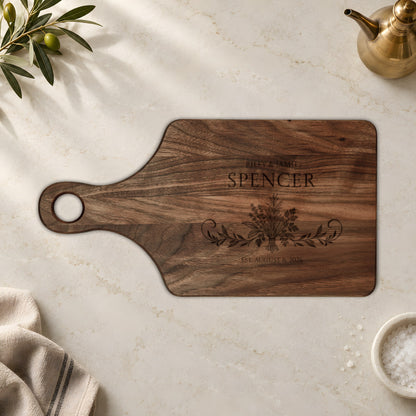 Atelier Engraved Personalized Wooden Cutting Board
