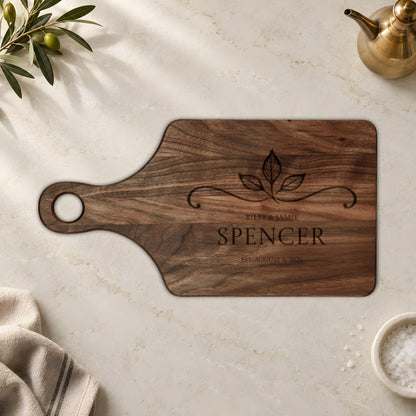 Atelier Engraved Personalized Wooden Cutting Board