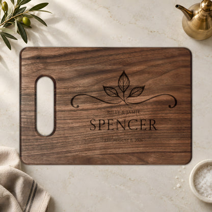 Atelier Engraved Personalized Wooden Cutting Board