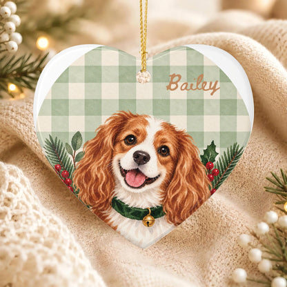Copy of Personalized Pet Christmas Ceramic Ornament Dog & Cat Keepsake