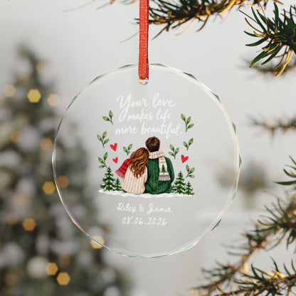 Signature Crystal Christmas Ornament