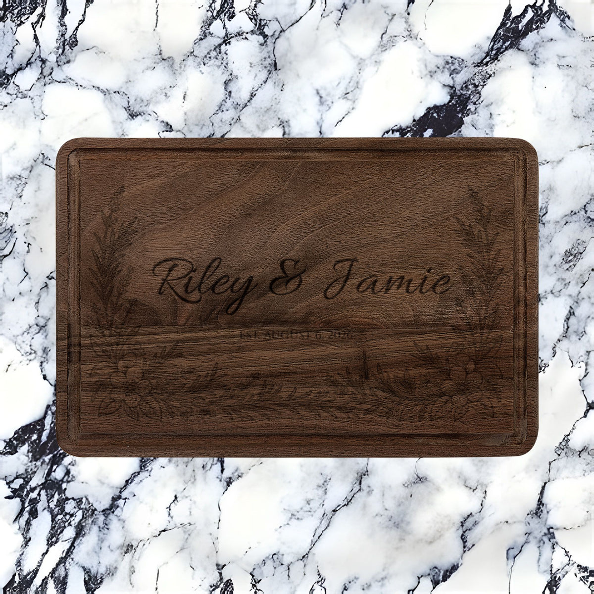Atelier Engraved Personalized Wooden Cutting Board