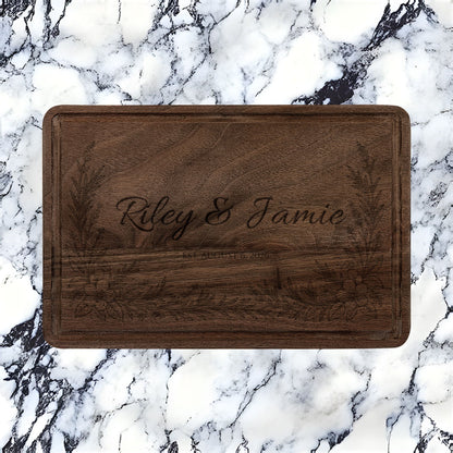 Atelier Engraved Personalized Wooden Cutting Board
