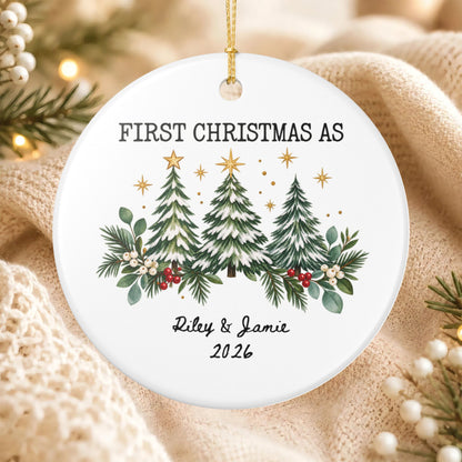 Heritage Single-Sided Ceramic Ornament