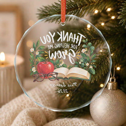 Signature Crystal Christmas Ornament