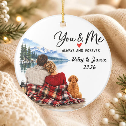 Heritage Single-Sided Ceramic Ornament