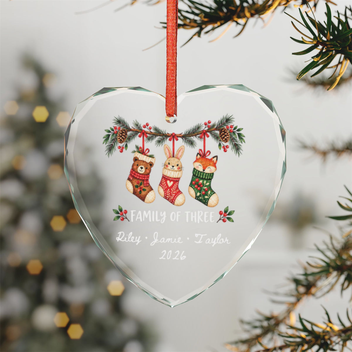 Signature Crystal Christmas Ornament