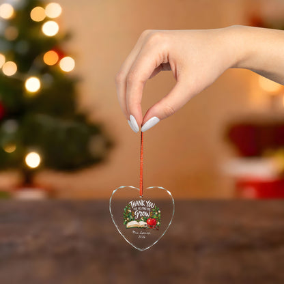 Signature Crystal Christmas Ornament