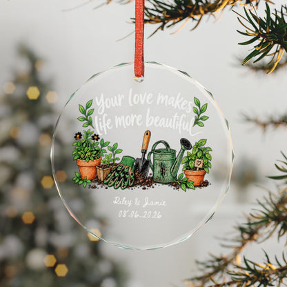 Signature Crystal Christmas Ornament