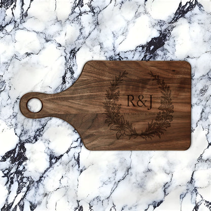 Atelier Engraved Personalized Wooden Cutting Board
