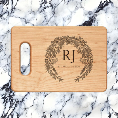 Atelier Engraved Personalized Wooden Cutting Board