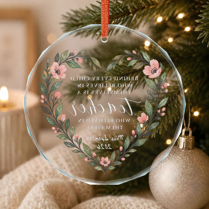Signature Crystal Christmas Ornament