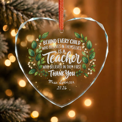 Signature Crystal Christmas Ornament
