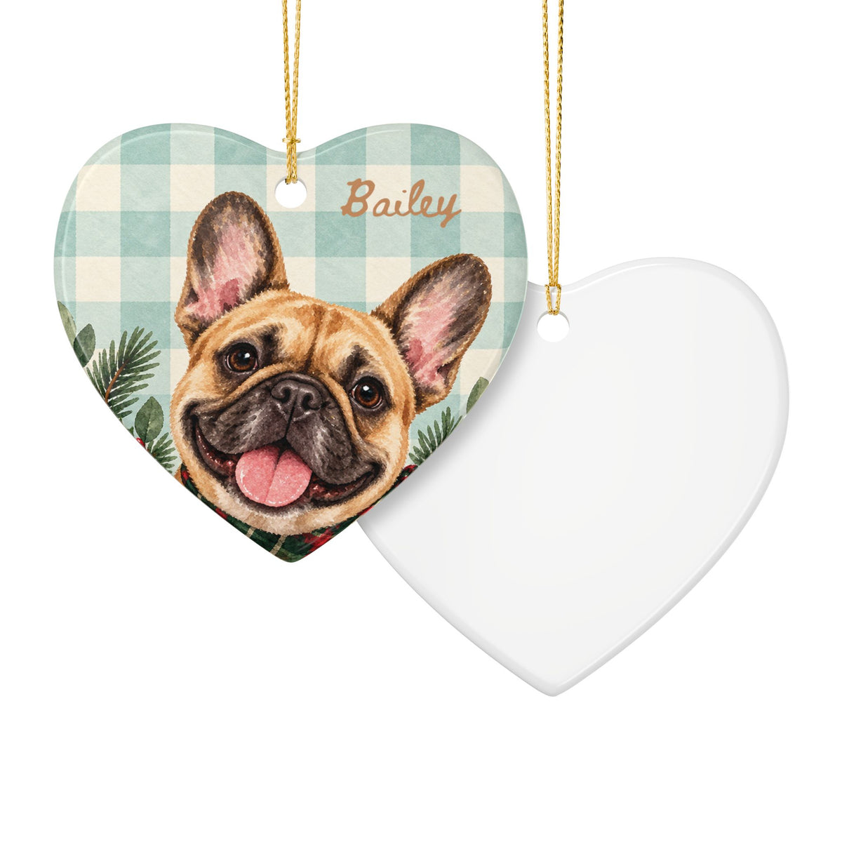 Copy of Personalized Pet Christmas Ceramic Ornament Dog & Cat Keepsake