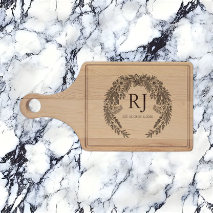 Atelier Engraved Personalized Wooden Cutting Board