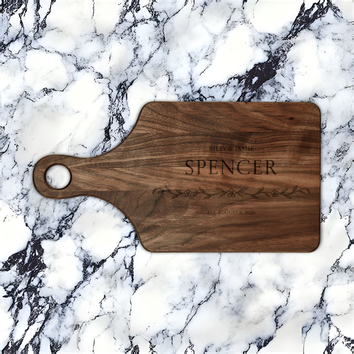 Atelier Engraved Personalized Wooden Cutting Board