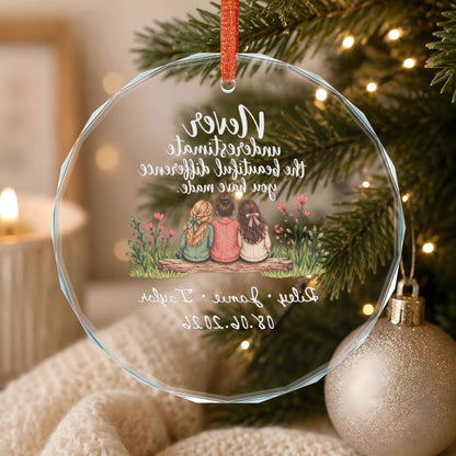 Signature Crystal Christmas Ornament