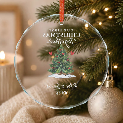 Signature Crystal Christmas Ornament