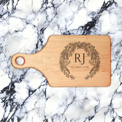 Atelier Engraved Personalized Wooden Cutting Board