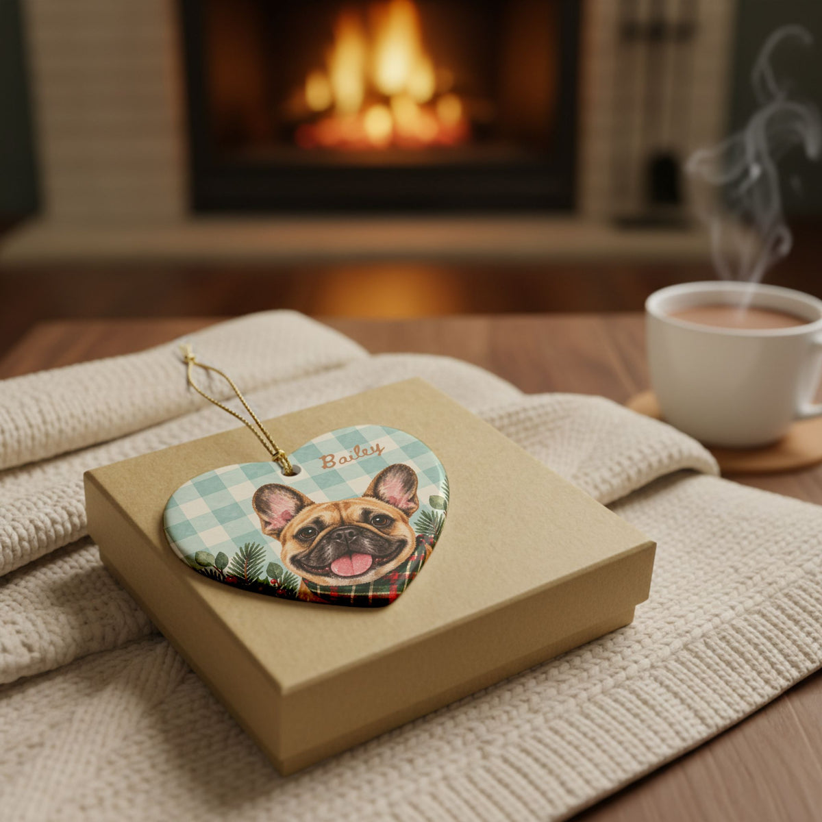 Copy of Personalized Pet Christmas Ceramic Ornament Dog & Cat Keepsake