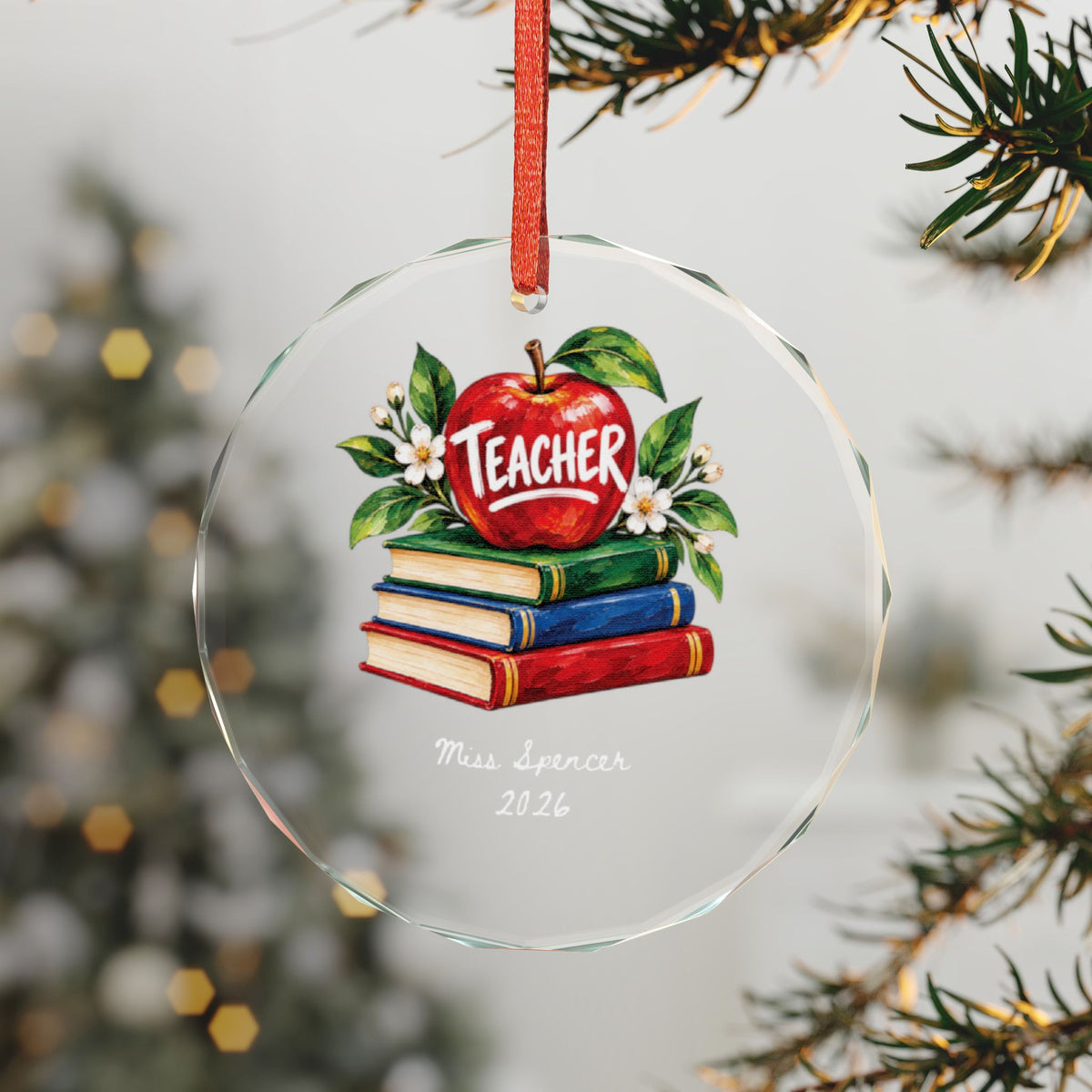 Signature Crystal Christmas Ornament