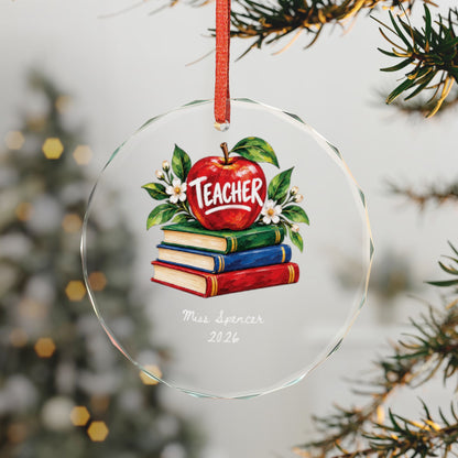 Signature Crystal Christmas Ornament