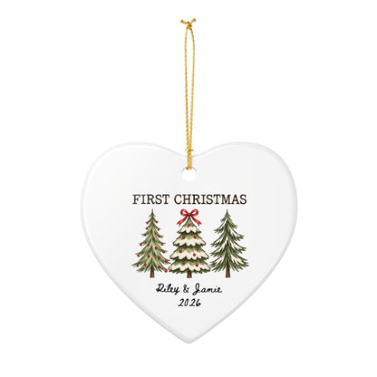 Heritage Single-Sided Ceramic Ornament