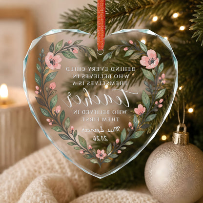 Signature Crystal Christmas Ornament
