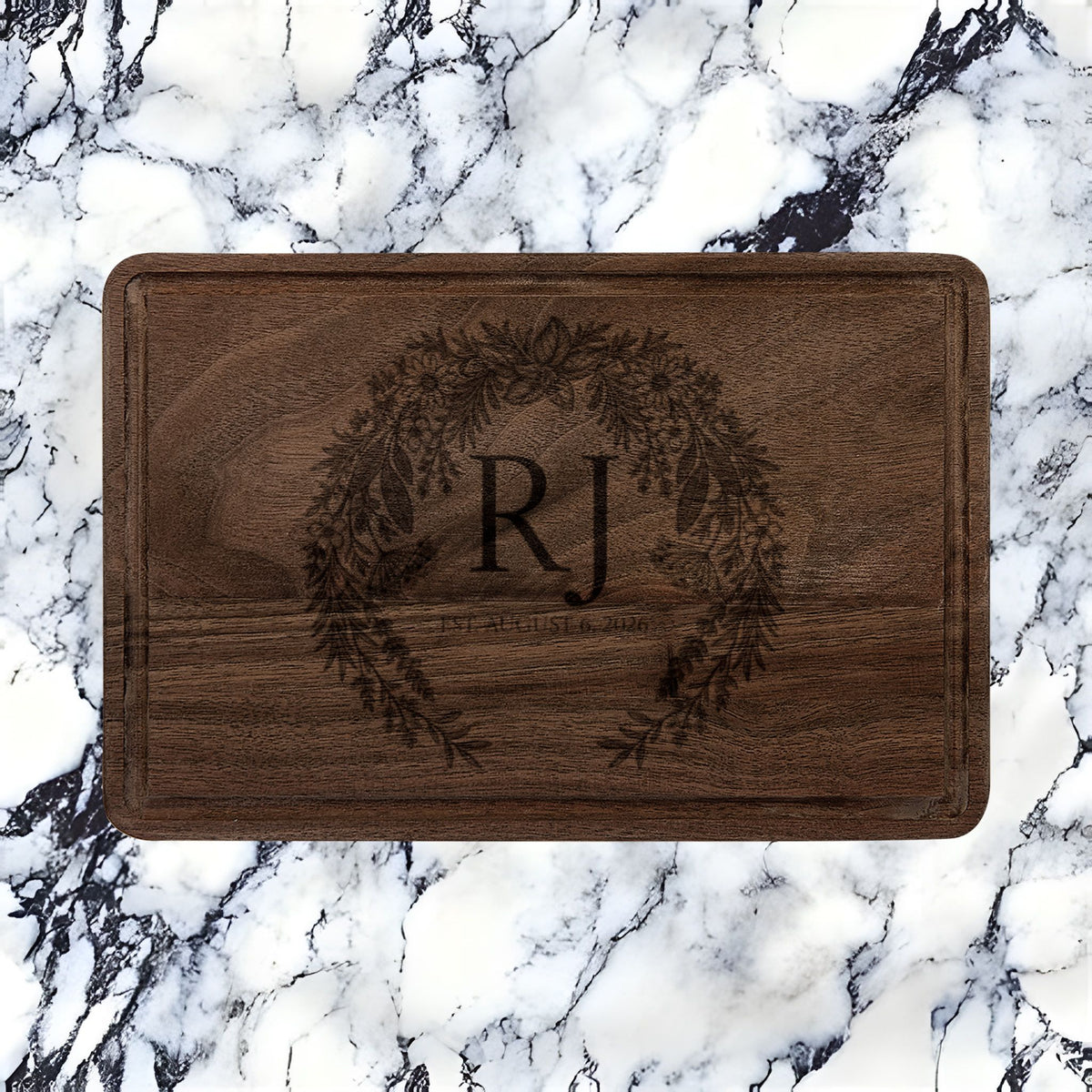 Atelier Engraved Personalized Wooden Cutting Board