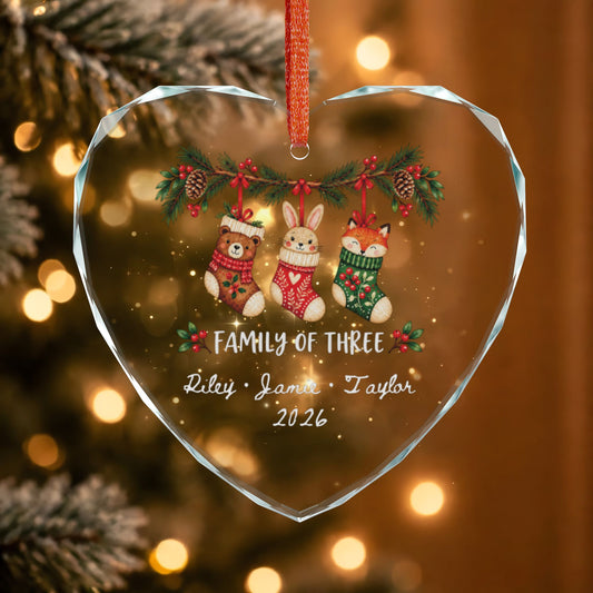 Signature Crystal Christmas Ornament