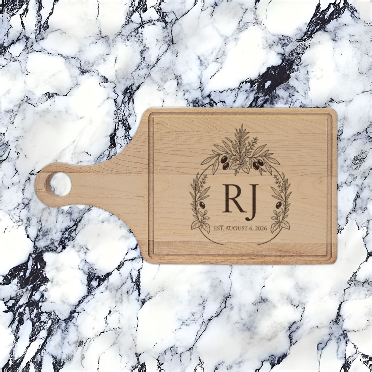 Atelier Engraved Personalized Wooden Cutting Board