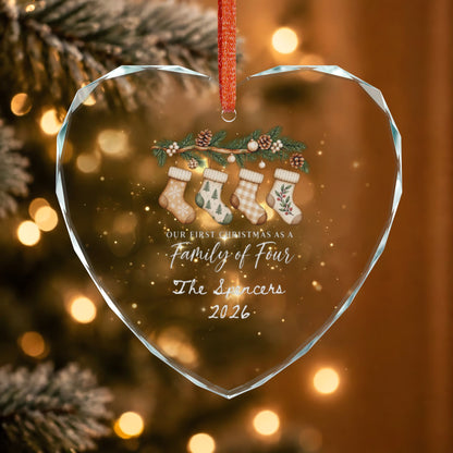 Signature Crystal Christmas Ornament