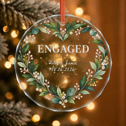 Signature Crystal Christmas Ornament